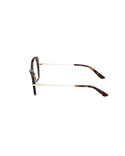 Guess Black Gu50183 052 Optical Frames Acetate Geometric Normal