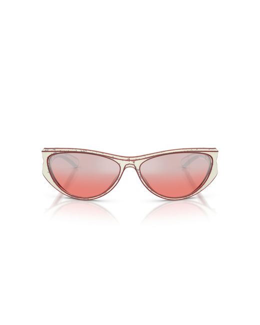 DIESEL Black Dl3004U 20107E Sunglasses Injected Cat Eye Normal Shaded