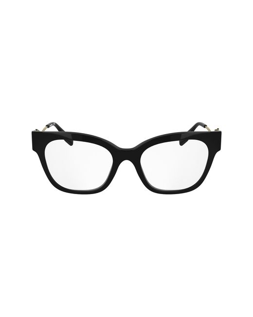 Karl Lagerfeld Black Kl6191 001 Optical Frames Acetate Squared Normal