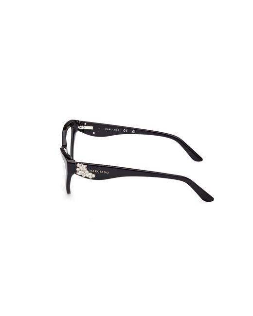 Guess Black Gm50038 001 Optical Frames Acetate Cat Eye Normal