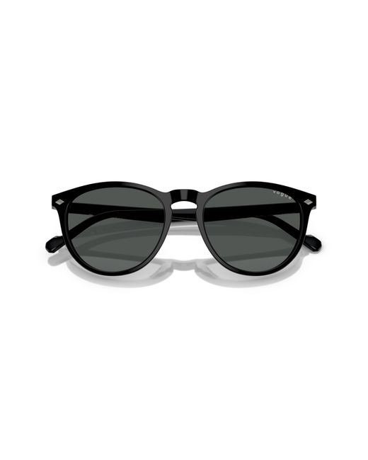 Vogue Eyewear Black Vo5599S W44/87 Sunglasses Acetate Pantos Normal for men