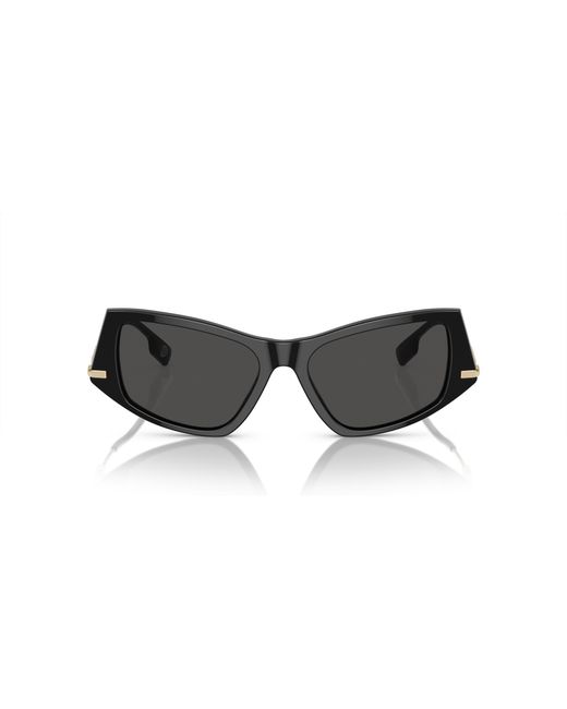 Burberry Black Be4408 300187 Sunglasses Acetate Geometric Normal
