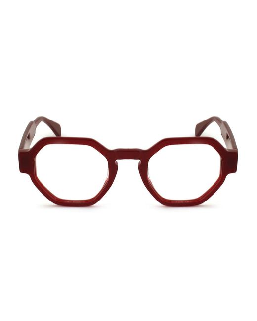 Xlab Brown Leyte Optical Frames Acetato Geometrica Anti-Luce Blu Anti Luce Blu