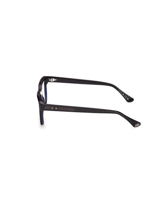 Web Black We5469 056 Optical Frames Acetate Squared Normal for men