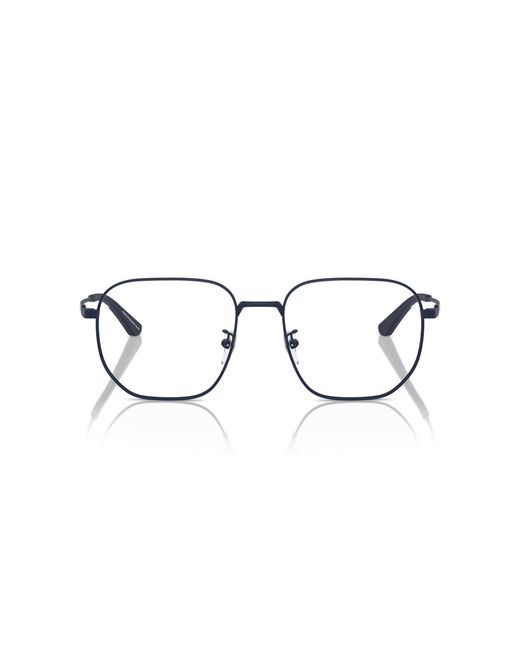 Emporio Armani Black Ea1154D 3001 Optical Frames Metal Round Normal for men