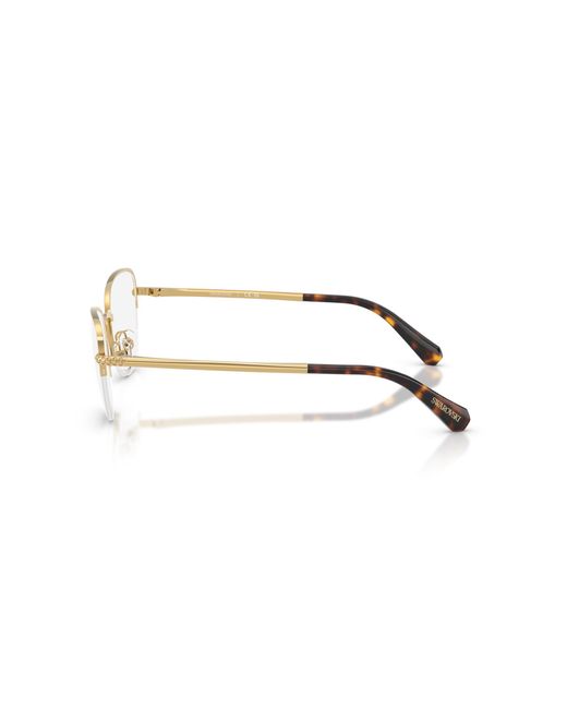 Swarovski Black Sk1023 4004 Optical Frames Metal Cat Eye Normal