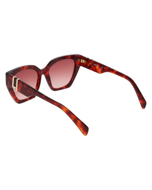Liu Jo Black Lj814Sr 640 Sunglasses Acetate Cat Eye Normal