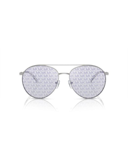 Michael Kors Black Mk1138 Arches 1153R0 Sunglasses Metal Pilot Normal