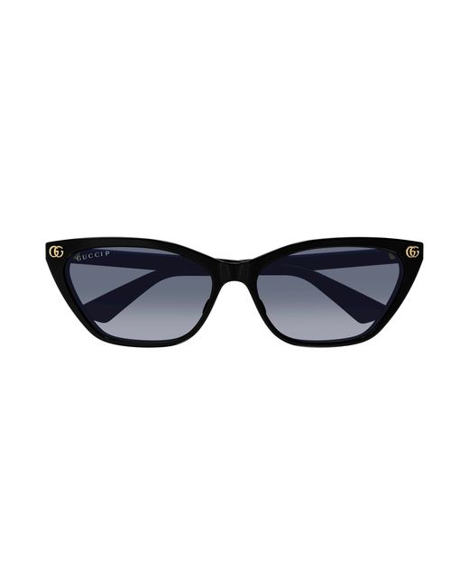 Gucci Black Gg1815S 005 Sunglasses Acetate Cat Eye