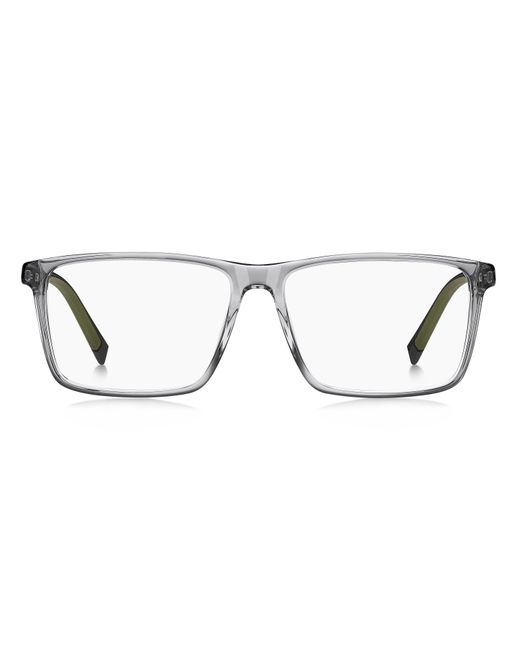 Tommy Hilfiger Black Th 2198 3U5 Optical Frames Acetate Squared Normal for men