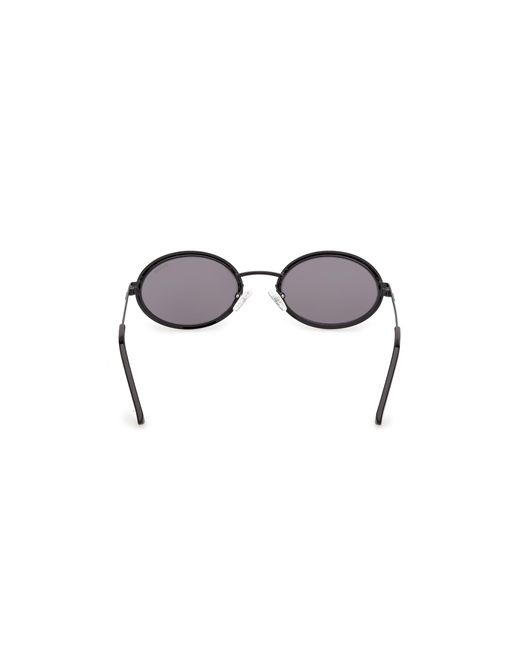 Guess Black Gu00295 01A Sunglasses Metal Smoke Round Normal