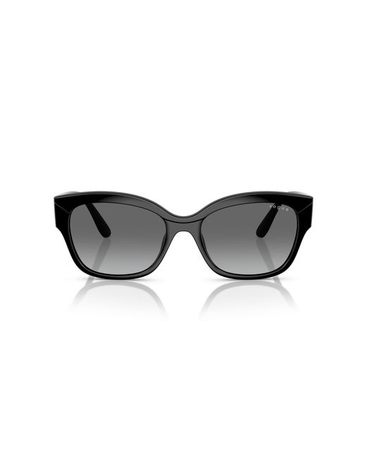 Vogue Eyewear Black Vo5638Su W44/11 Sunglasses Nylon Butterfly Normal Shaded