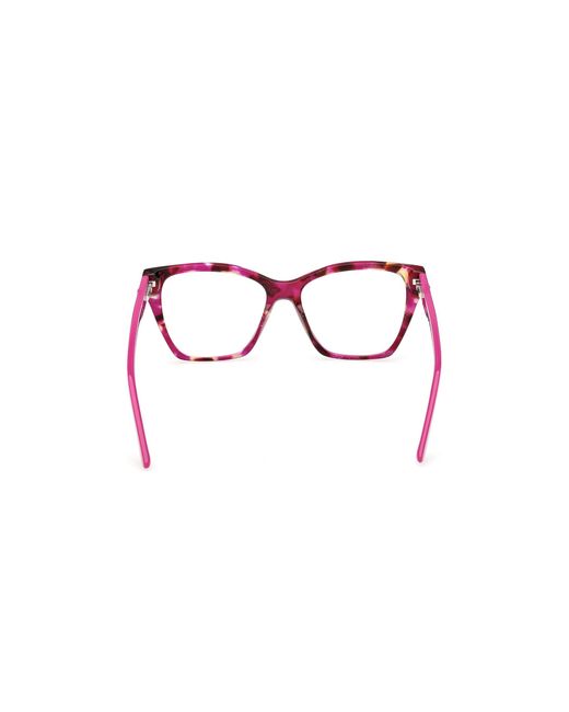 Guess Black Gu50235 078 Optical Frames Acetate Squared Normal