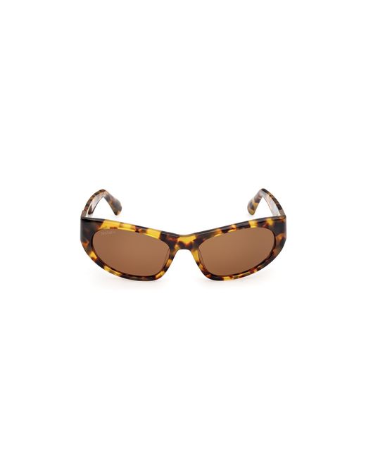 MAX&Co. Black Mo0151 53E Sunglasses Acetate Cat Eye Normal
