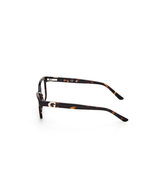 Guess Black Gu50227 052 Optical Frames Acetate Squared Normal