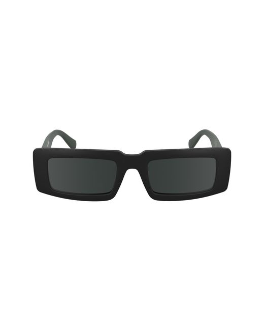Calvin Klein Black Ckj25608S 001 Sunglasses Bio-Inject Squared Normal