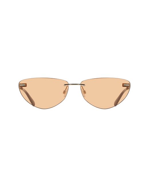 Calvin Klein Black Ckj25208S 721 Sunglasses Metal Cat Eye Normal