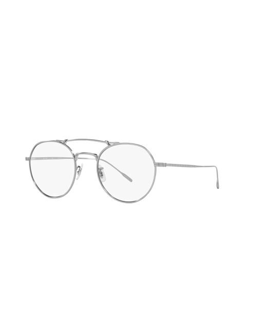 Oliver Peoples Black Ov1309St Reymont 5254Sb Sunglasses Titanium Transparent Round Normal