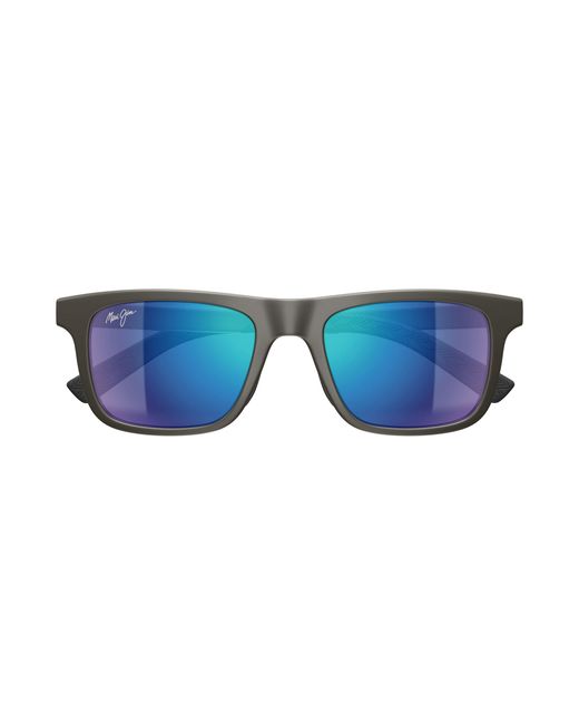 Maui Jim Black Mj0341S 003 Sunglasses Bio-Injected Squared for men