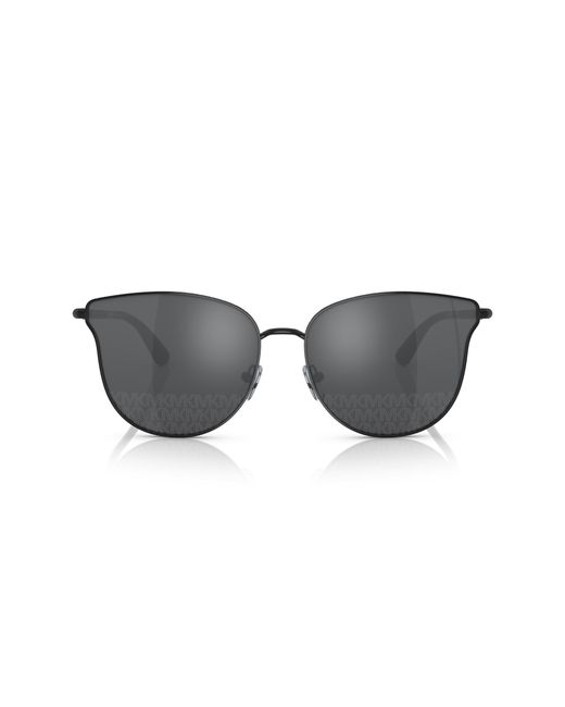 Michael Kors Black Mk1120 Salt Lake City 10056G Sunglasses Metal Round Normal Mirror