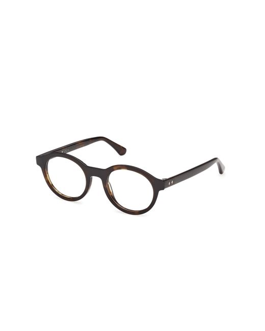 Web Black We5472 052 Optical Frames Acetate Round Normal for men