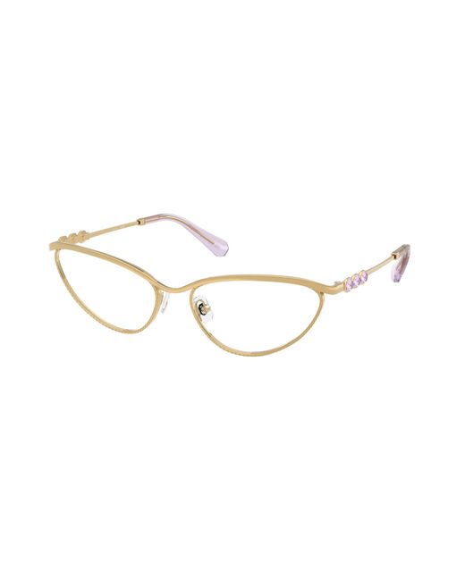 Swarovski Black Sk1027 4036 Optical Frames Metal Cat Eye Normal