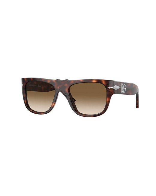 Persol Multicolor Po3295S 24/51 Sunglasses Acetate Squared Normal Shaded