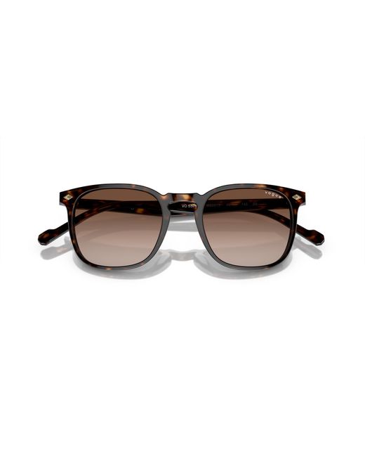 Vogue Eyewear Black Vo5328S W65613 Sunglasses Acetate Squared Normal Shaded for men