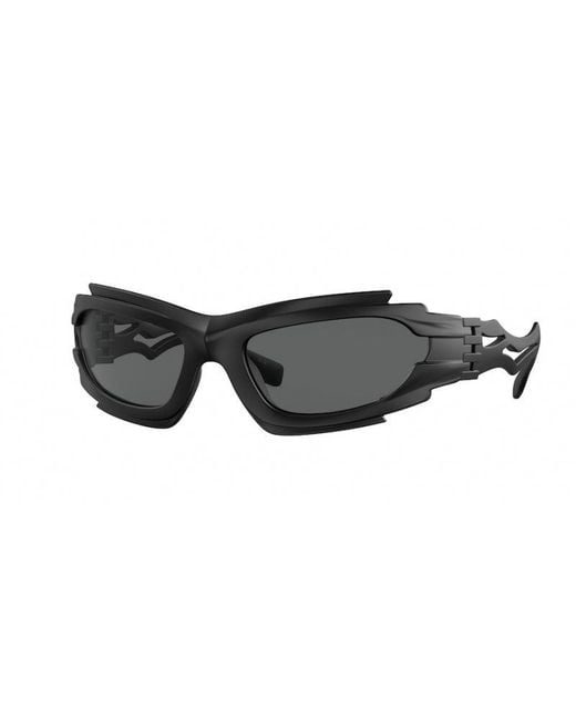 Burberry Black Be4384 346487 Sunglasses Plastic Dark Geometric for men