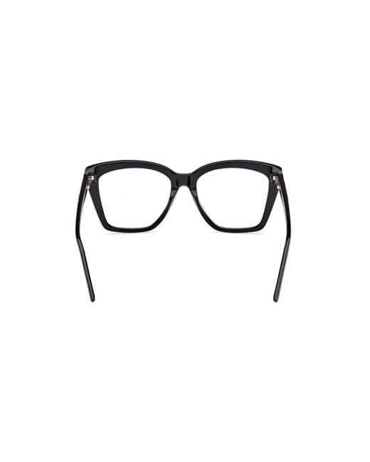 Guess Black Gu50173 052 Optical Frames Acetate Geometric Normal
