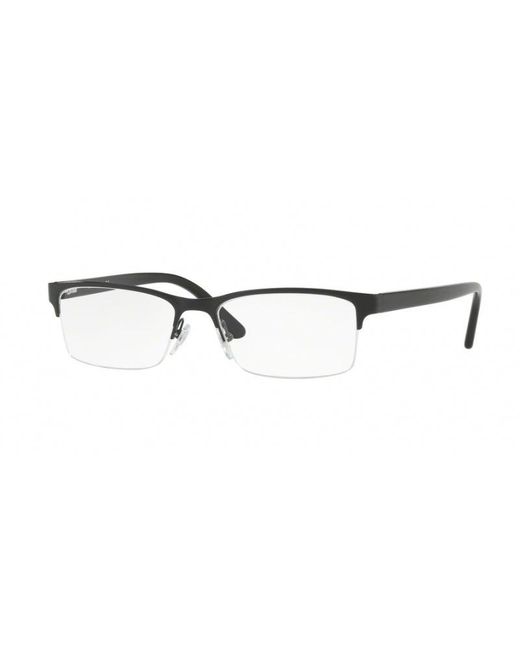 Sferoflex Black Sf2288 132 Optical Frames Metal Squared for men
