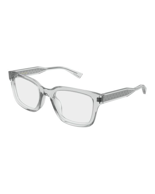 Gucci Black Gg2071Ol 005 Optical Frames Acetate Transparent Squared for men