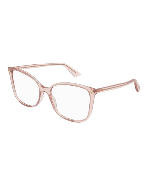 Gucci Black Gg0026O 013 Optical Frames Transparent Cat Eye
