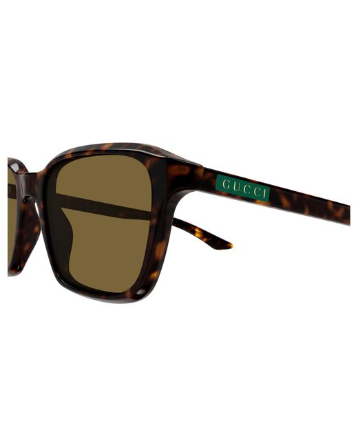 Gucci Black Gg2078S 002 Sunglasses Acetate Squared for men
