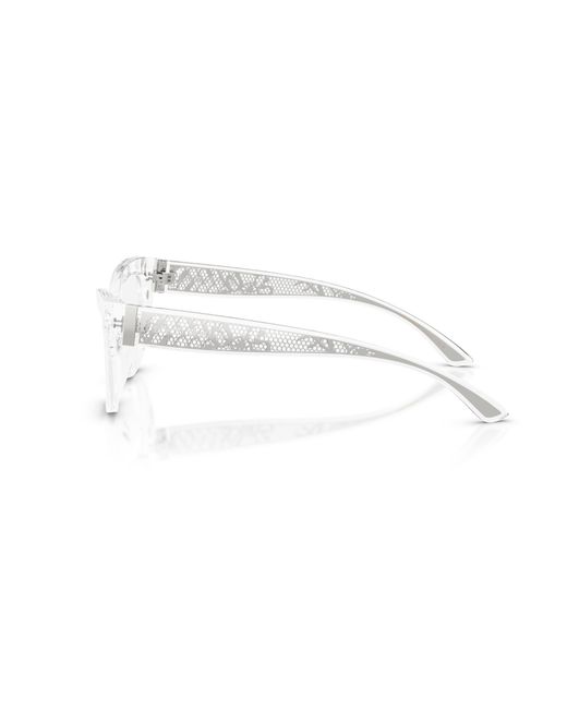 Dolce & Gabbana Black Dg3412 3133 Optical Frames Acetate Cat Eye Normal