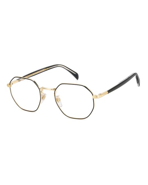 David Beckham Black Db 1133 Rhl Optical Frames Metal Geometric for men