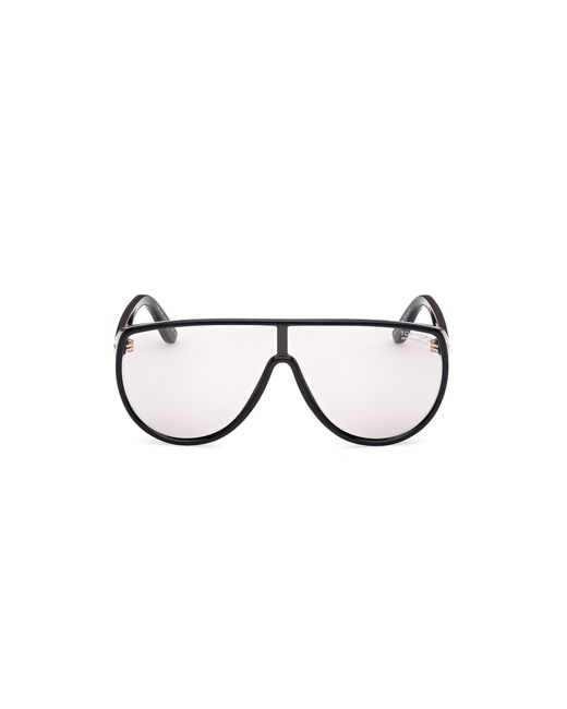 Tom Ford Black Ft1182 Achilles 01A Sunglasses Injected Smoke Mask Photochromatic for men