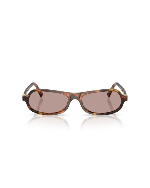 Miu Miu Black Mu B10Su 14L20I Sunglasses Acetate Geometric Normal