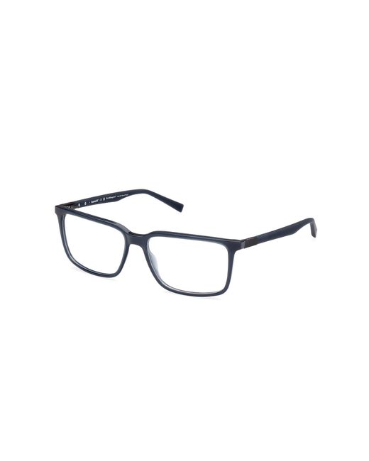 Timberland Black Tb50065 002 Optical Frames Injected Squared Normal for men