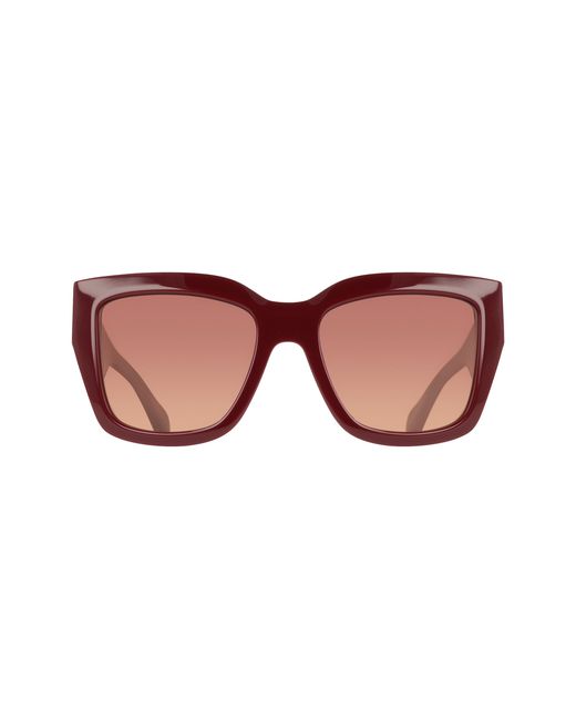 Ferragamo Black Sf2083Se 606 Sunglasses Acetate Squared Normal Shaded
