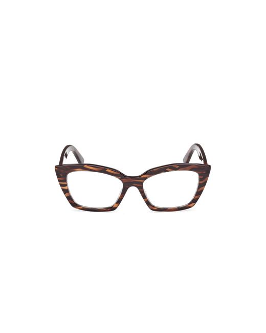 Emilio Pucci Black Ep5274 056 Optical Frames Acetate Squared Normal