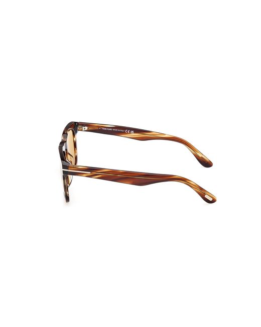 Tom Ford Black Ft0751 Dax 53E Sunglasses Acetate Squared Normal for men