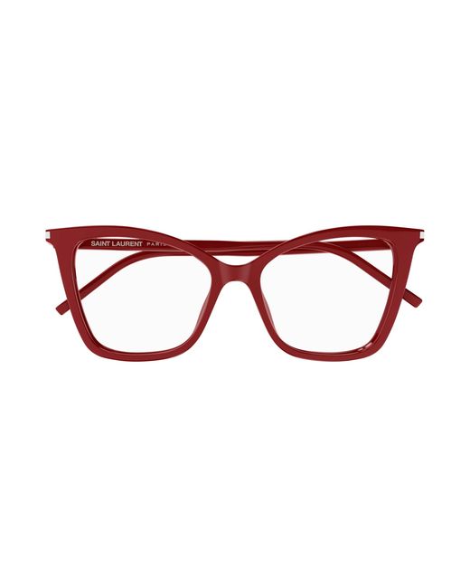 Saint Laurent Black Sl 386 018 Optical Frames Acetate Transparent Cat Eye