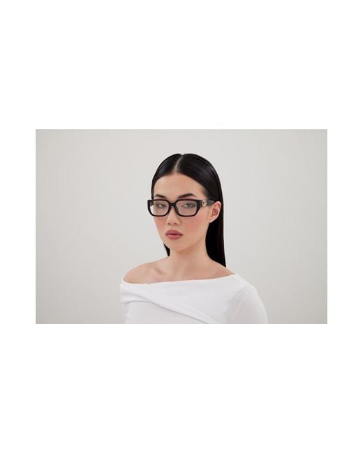 Gucci Black Gg1694Oa 001 Optical Frames Injected Transparent Squared