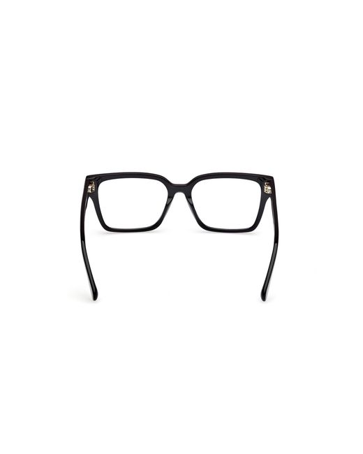 MAX&Co. Black Mo5179 001 Optical Frames Acetate Squared Normal