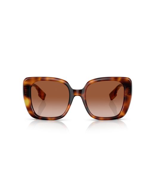 Burberry Black Be4371 Helena 331613 Sunglasses Acetate Squared Normal Shaded