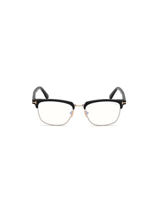 Tom Ford Black Ft5683-B 001 Optical Frames Injected Squared Normal for men