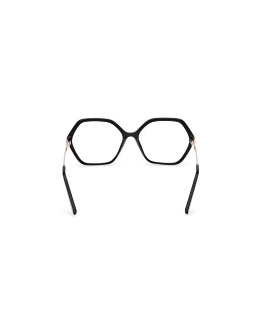 Guess Black Gu50149 001 Optical Frames Acetate Geometric Normal
