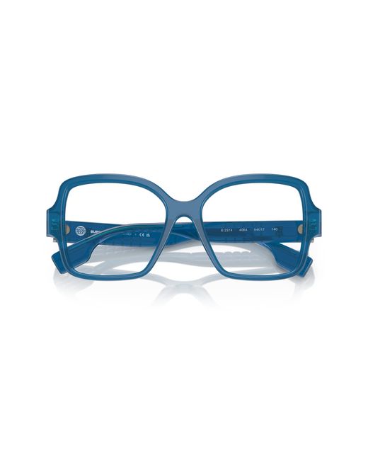 Burberry Black Be2374 4064 Optical Frames Acetate Transparent Squared Normal