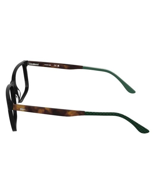 Lacoste Black L2993 001 Optical Frames Acetate Squared Normal for men